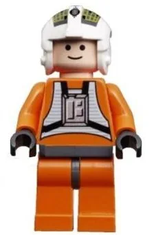 Rebellenpiloot Y-wing (Jon 'Dutch' Vander, Gold Leader) - Licht Nougat Hoofd