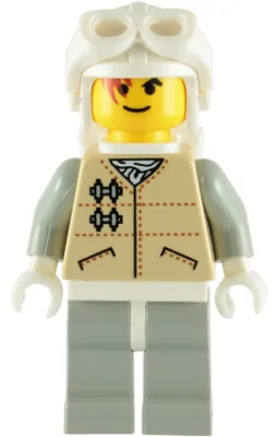 Rebelle de Hoth (Tête jaune, Lunettes à visière blanche)