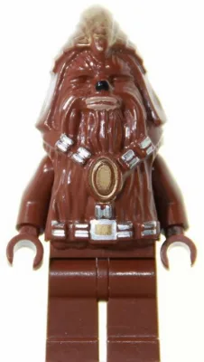 Wookiee Warrior - Reddish Brown, Plain Legs