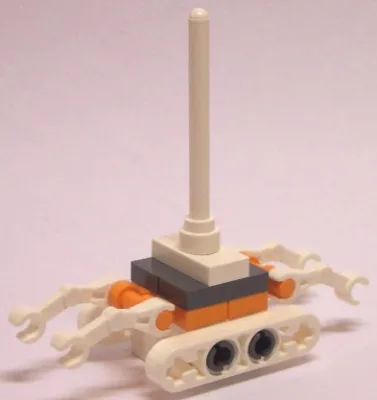 Treadwell-droid - wit en oranje lichaam