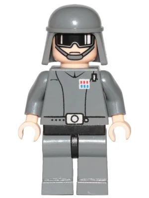 Général Maximillian Veers - Uniforme d'officier, casque gris bleu foncé