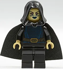 Barriss Offee - Cape, capuche et jambes noires