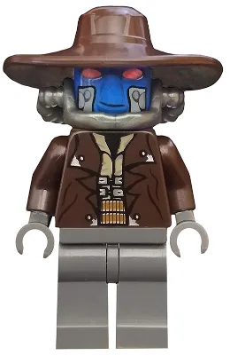 Cad Bane - Blauwe kop, donkerblauwgrijze poten