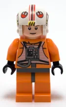 Luke Skywalker - Combinaison de pilote, torse détaillé et casque