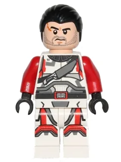 Republic Trooper - Black Hair, Red Arms (Jace Malcom)