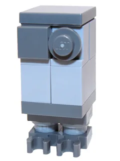 Gonk-Droide (GNK-Energiedroide), hellblaugrauer Körper und dunkelblaugraue Beine