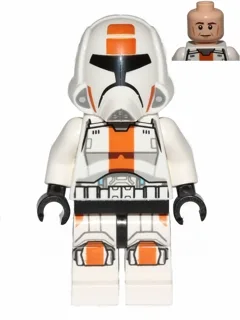 Republic Trooper - Helm, Wangenfalten