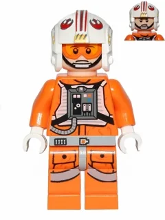 Luke Skywalker (Pilot, bedruckte Beine)
