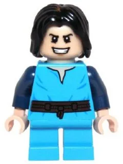 Boba Fett, jeune - Chemise bleu foncé