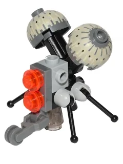 Buzz Droid - Dark Bluish Gray Dome Tops, Zipline Handle