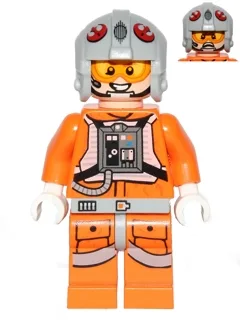 Snowspeeder Pilot - Light Bluish Gray Helmet