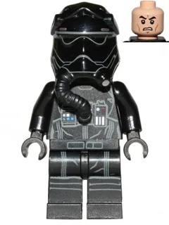 First Order TIE Fighter Pilot - Two White Lines on Helmet