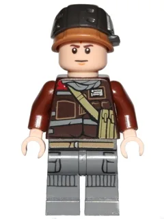 Rebel Trooper - Light Nougat Head, Helmet with Pearl Dark Gray Band (Private Calfor)