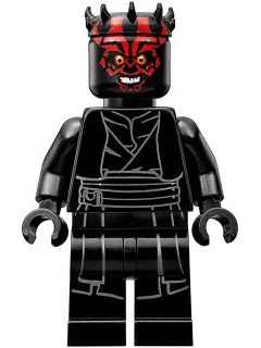 Darth Maul - Horns, Printed Legs, Open Mouth