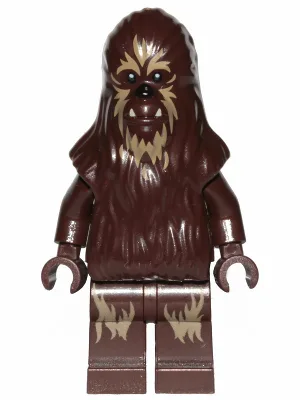 Wookiee Warrior - Dark Brown with Dark Tan Fur, Printed Legs