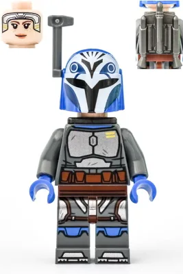 Bo-Katan Kryze - Plain Arms, Jet Pack, Helmet