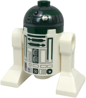 Astromech Droid, R4-P44 - Dark Silver Band Around Dome