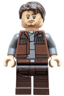Cassian Andor - Reddish Brown Vest