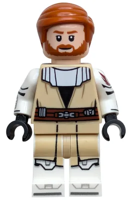 Obi-Wan Kenobi - Guerre des Clones, bras et jambes imprimés