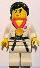 Judo-Kämpfer, Team GB (Nur Minifigur, ohne Ständer und Zubehör)