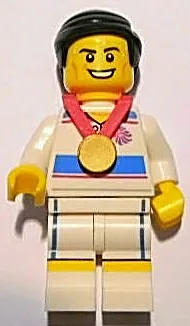 Taktischer Tennisspieler, Team GB (Nur Minifigur, ohne Ständer und Zubehör)