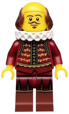 William Shakespeare, The LEGO Movie (alleen minifiguur, zonder standaard en accessoires)