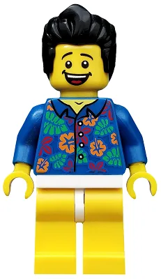 'Waar is mijn broek?' Man uit The LEGO Movie (alleen minifiguur, zonder standaard en accessoires)
