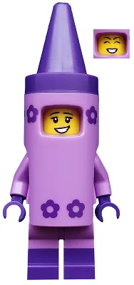 Fille aux crayons, La Grande Aventure LEGO 2 (Minifigurine uniquement, sans support ni accessoires)