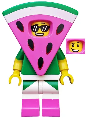 Le mec pastèque, La Grande Aventure LEGO 2 (Minifigurine uniquement, sans support ni accessoires)