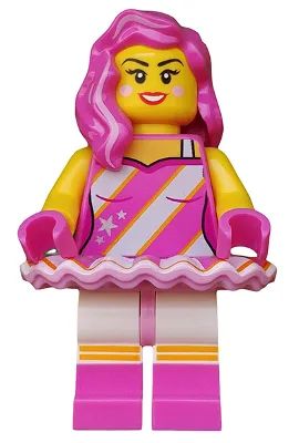 Candy Rapper, La Grande Aventure LEGO 2 (Minifigurine uniquement, sans support ni accessoires)