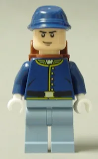 Cavalry Soldier - Backpack, Black Eyebrows, Crooked Smile