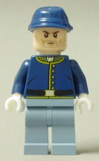 Cavalry Soldier - Brown Eyebrows, Stubble