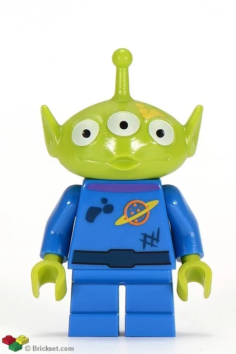 Alien - Gele vlek op het gezicht