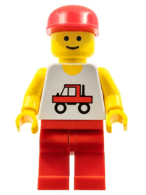 Trucker - Rode benen, rode pet