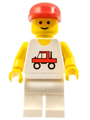 Trucker – Weiße Beine, rote Kappe