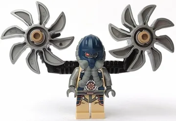 Psyclone with Parachute Backpack and Attachments