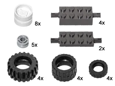 Large Wheels and Axles