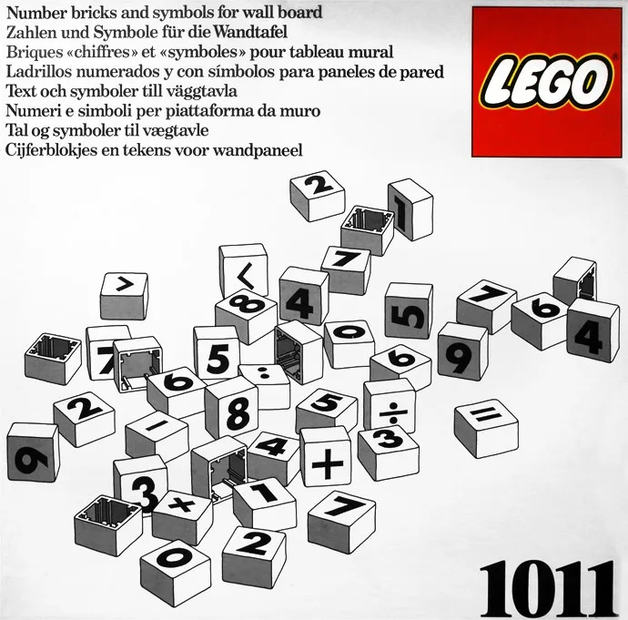 LEGO cijfer-/symboolblokken