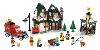 Winter Village Post Office