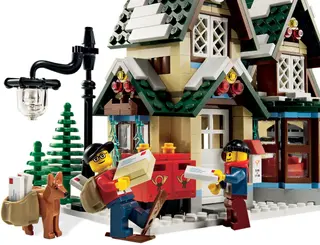 Winter Village Post Office