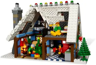 Winter Village Cottage