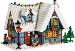 Winter Village Cottage