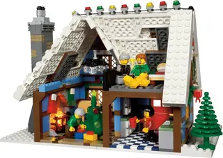 Winter Village Cottage