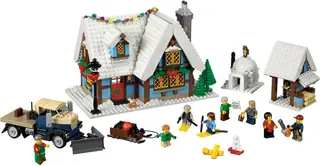 Winter Village Cottage