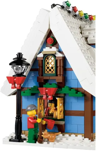 Winter Village Cottage