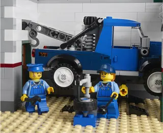 Corner Garage
