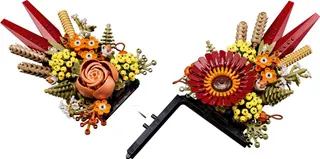 Centre de table de fleurs séchées