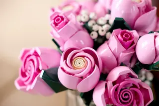 Boeket roze rozen