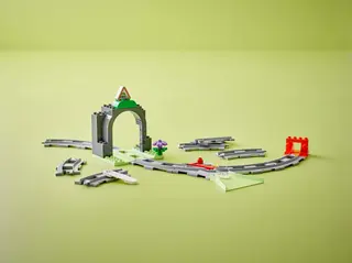 Train Tunnel and Tracks