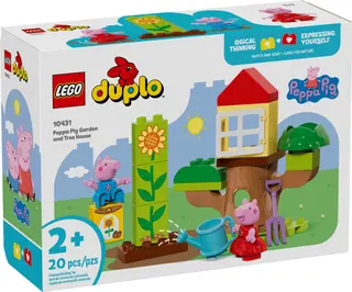 Peppa Pig Garten und Baumhaus
